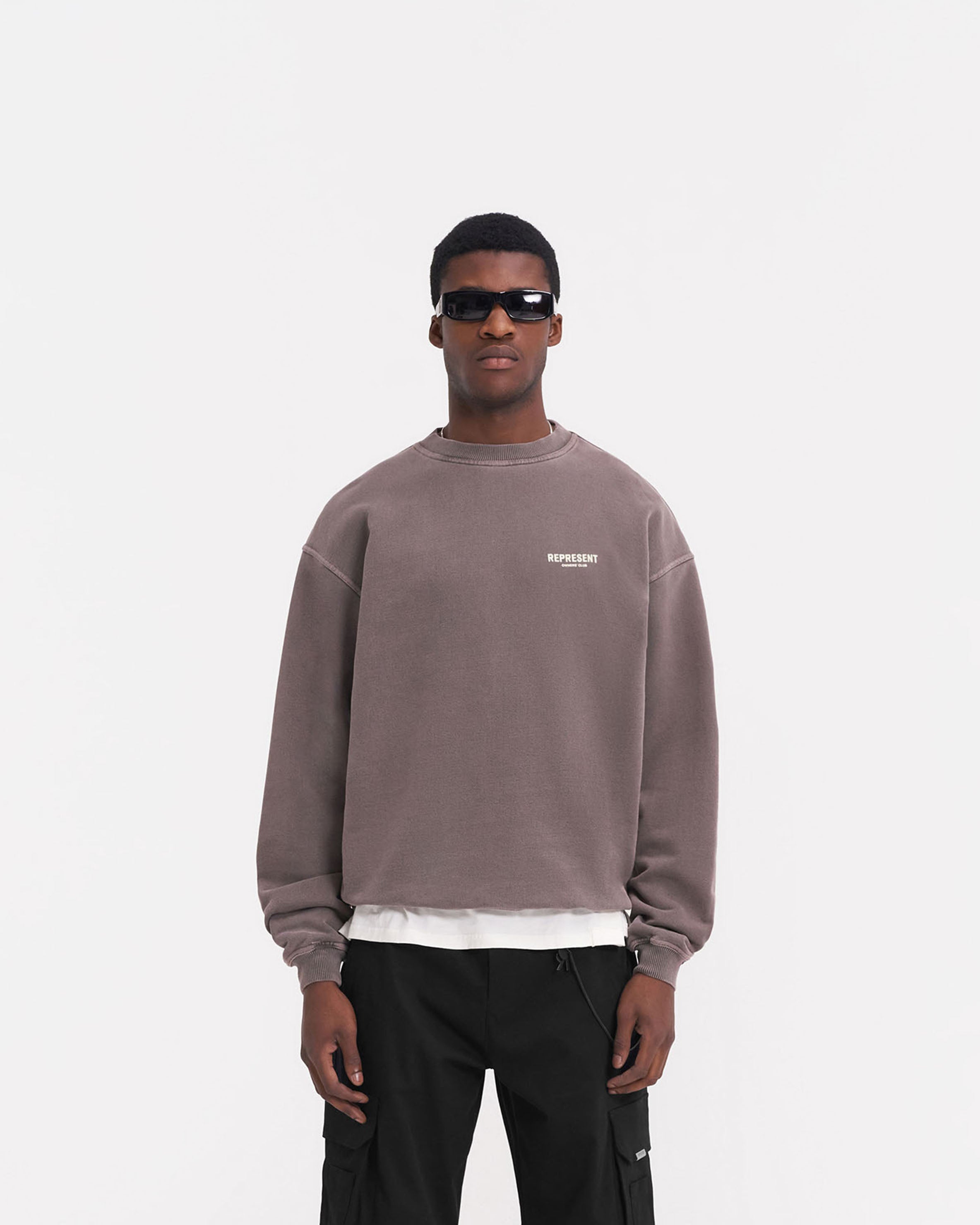Represent Owners Club Sweater - Fog